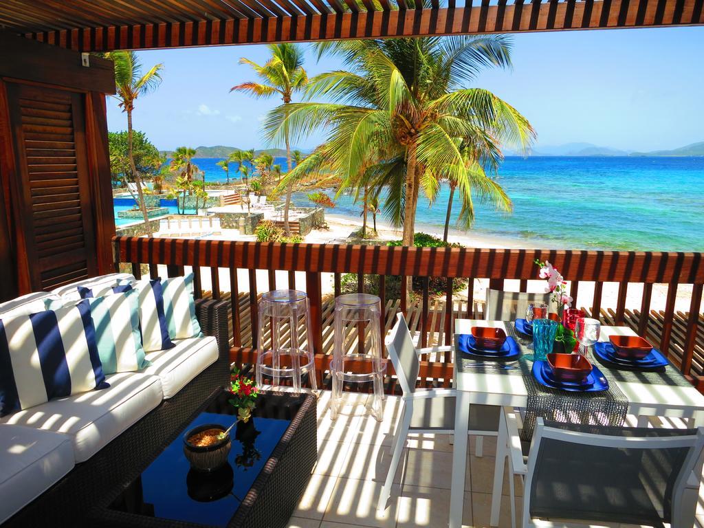 Luxury Beachfront King Suite On Sapphire Beach II East End  Exterior foto