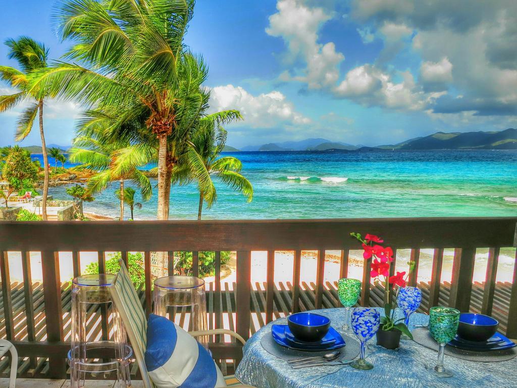 Luxury Beachfront King Suite On Sapphire Beach II East End  Zimmer foto