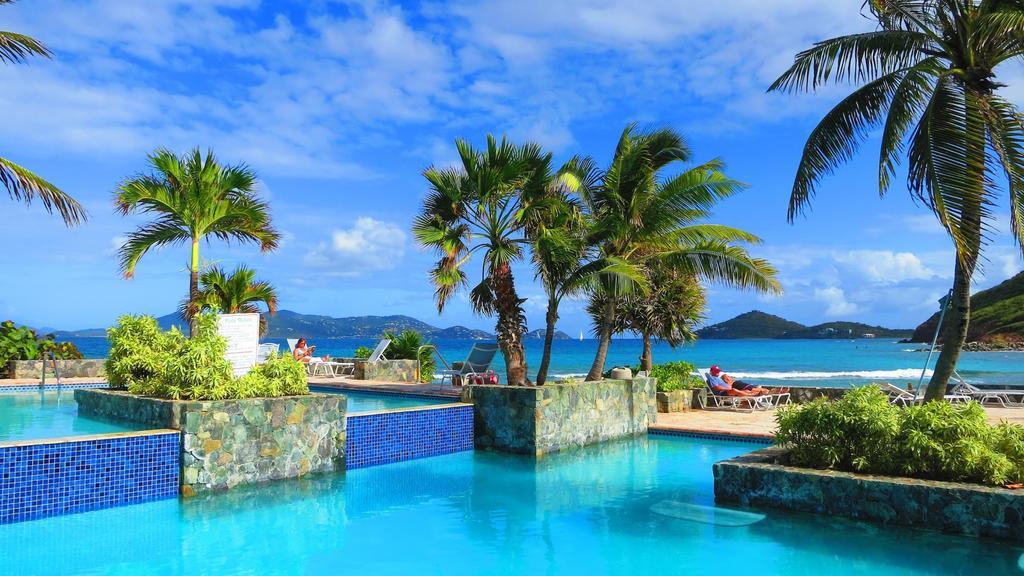 Luxury Beachfront King Suite On Sapphire Beach II East End  Exterior foto